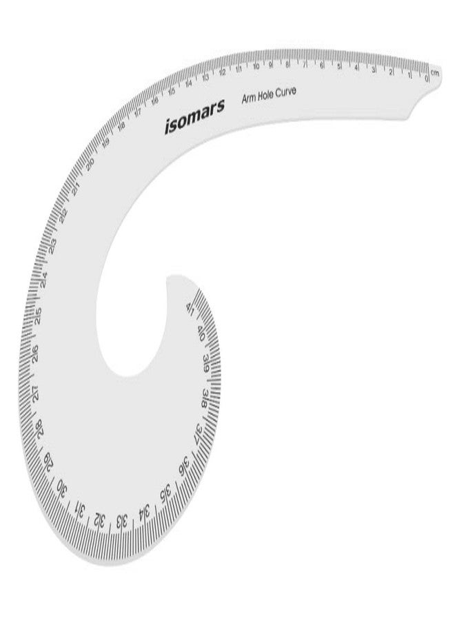 أيسومارس طقم من قطعتين من أغطية فتحة الذراع الفرنسية المنحنية من إيزومارز مع علامات. - Image 4